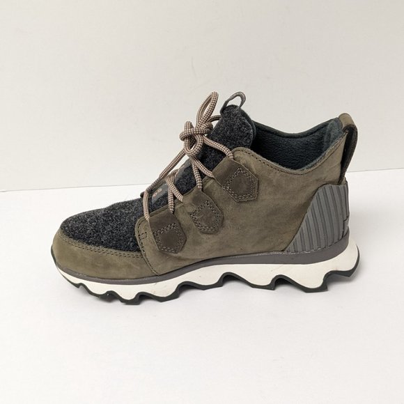 Sorel Kinetic Caribou Waterproof Boots, Quarry, Women's 6 M - Picture 4 of 9